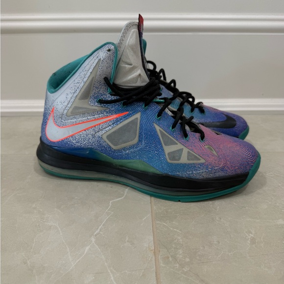 Nike LeBron X “Re-Entry” Galaxy - Picture 1 of 3